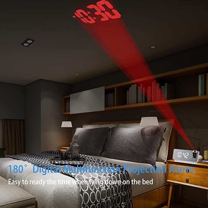 Adjustable Led-Lit Battery-Operated Mirror