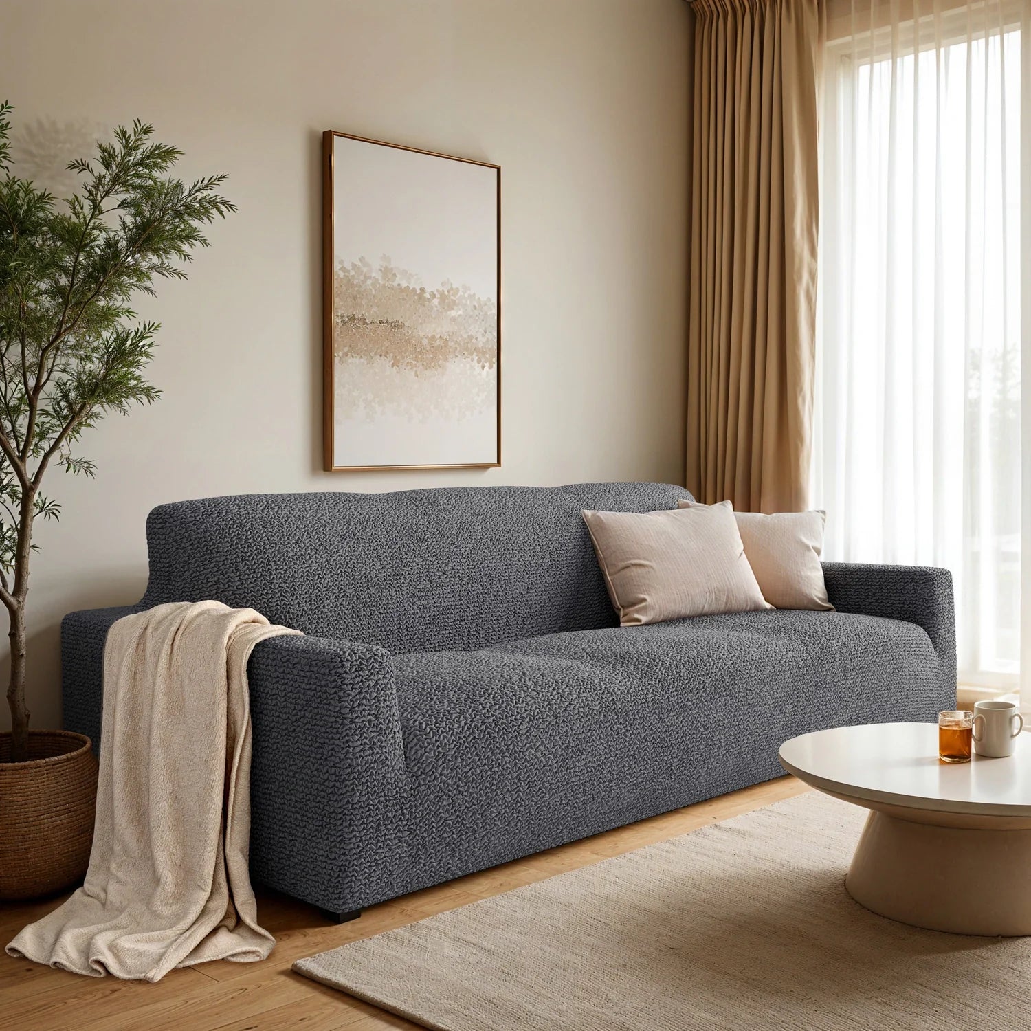 3-Seater Stretch Sofa Slipcover