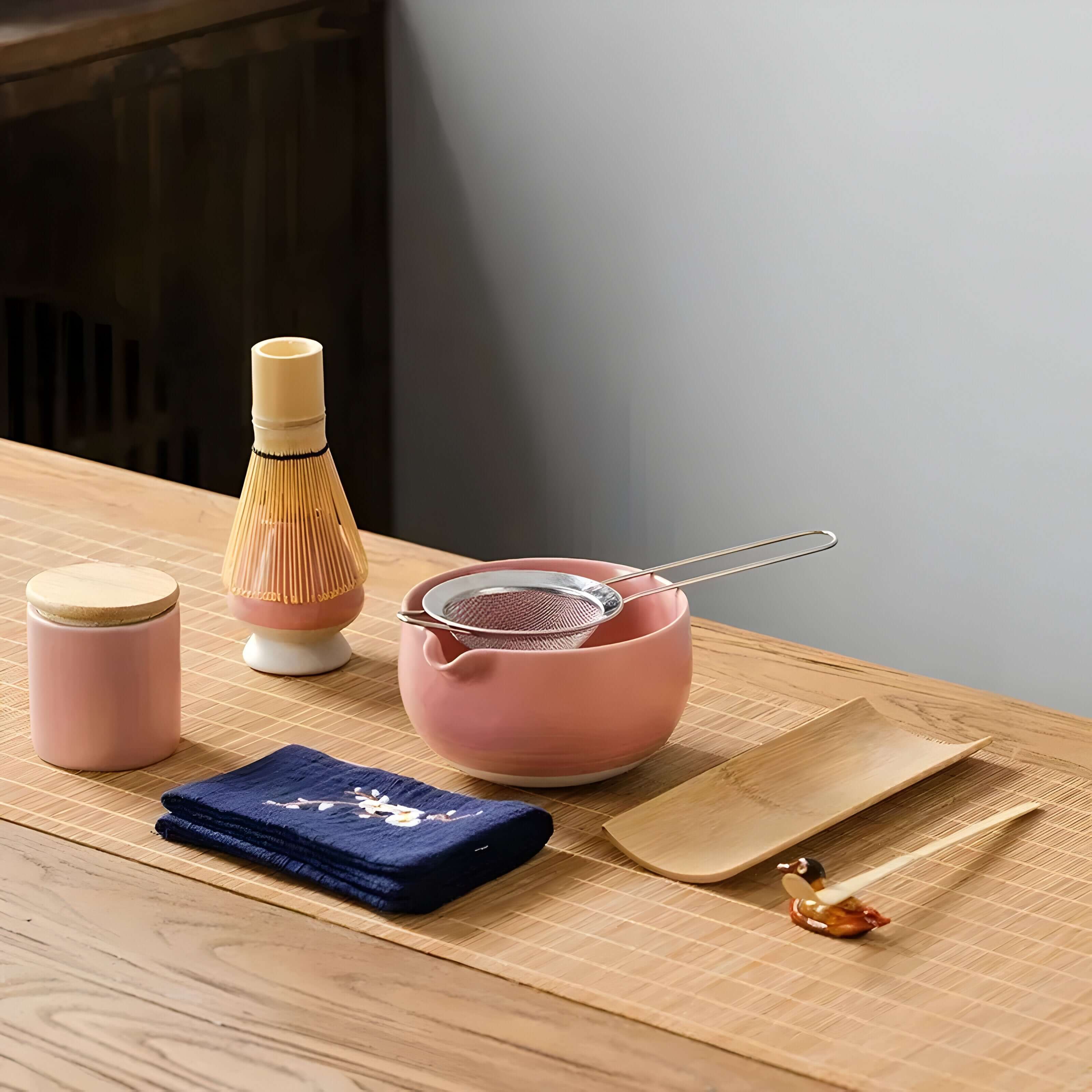 9-Piece Handmade Ceramic Matcha Set