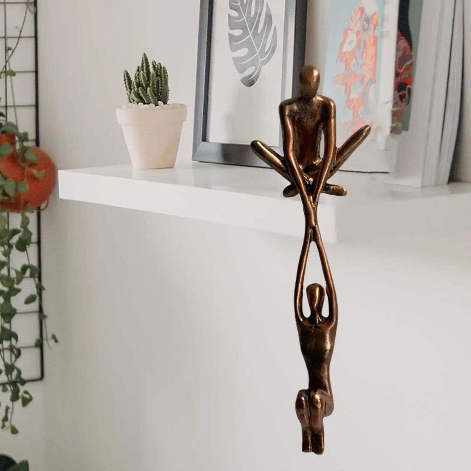 Abstract Love and Strength Sculpture