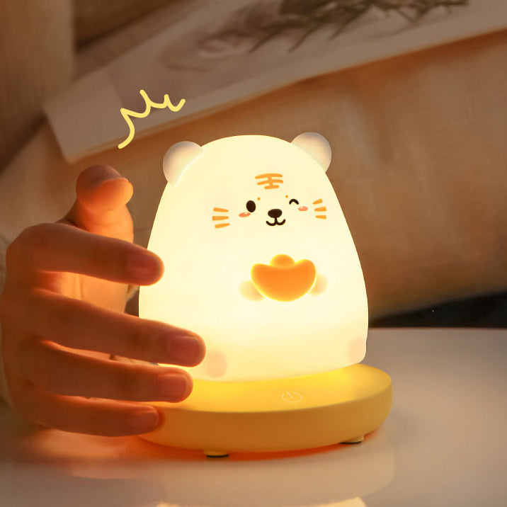 Animal-Shaped LED Night Light Table Lamp