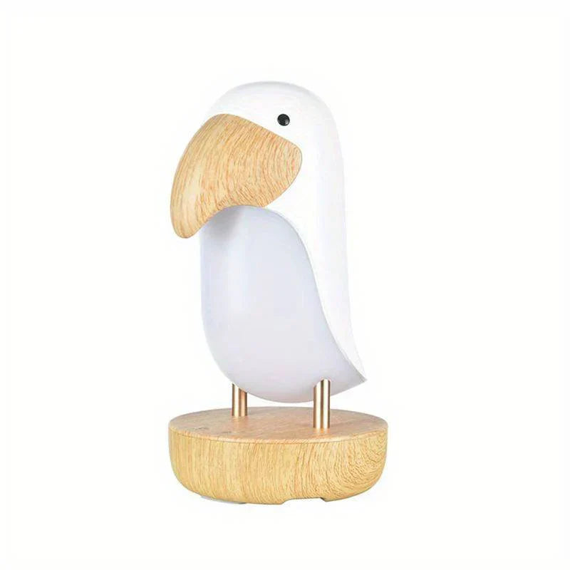 Bird-Shaped LED Rechargeable Decorative Indoor Table Night Light