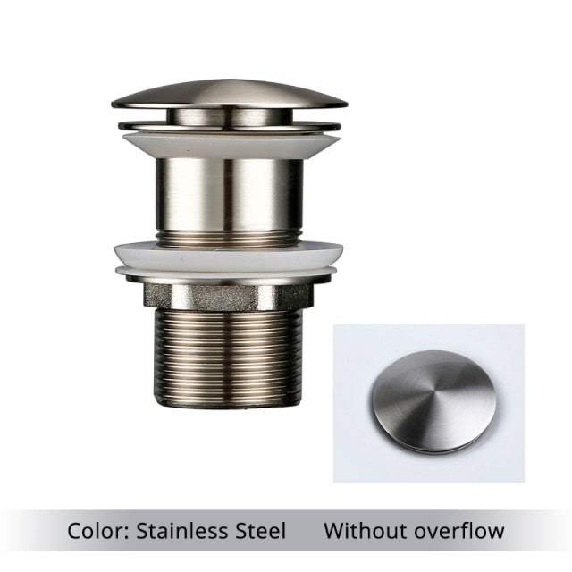 Brass Stainless Steel Sink Drain