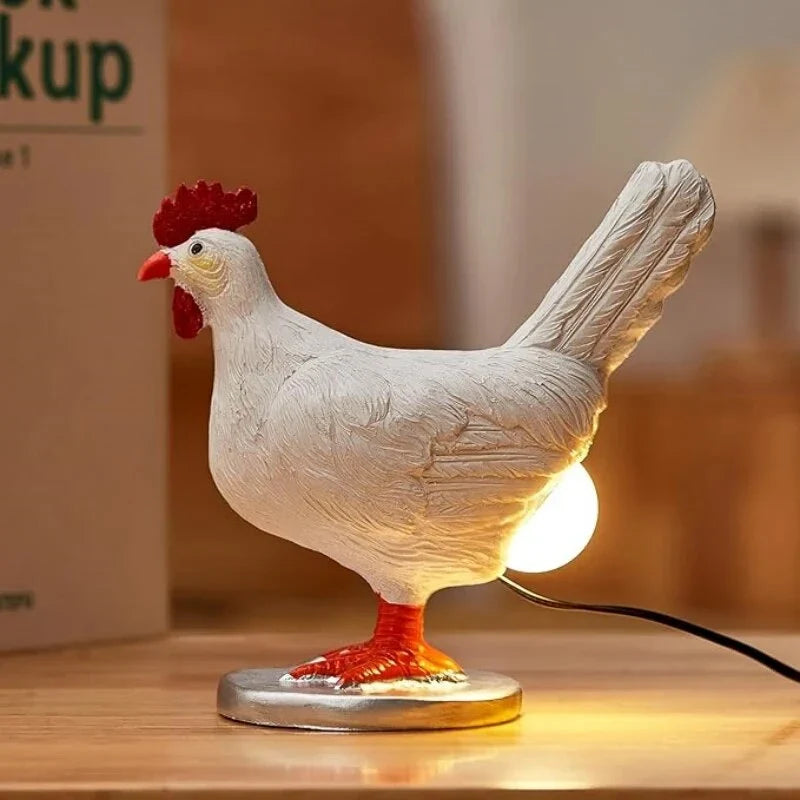 Chicken-Shaped LED Night Light