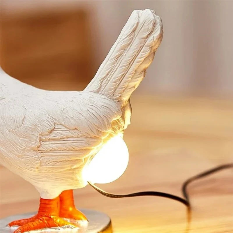 Chicken-Shaped LED Night Light