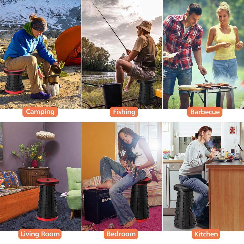 Collapsible Improved Folding Stool
