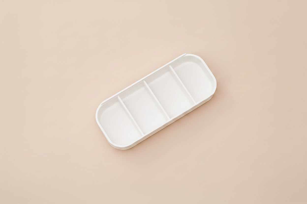 7-Day Pill Organiser with Colour-Coded Daily Compartments