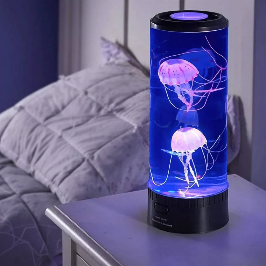 Jellyfish-Shaped LED lamp