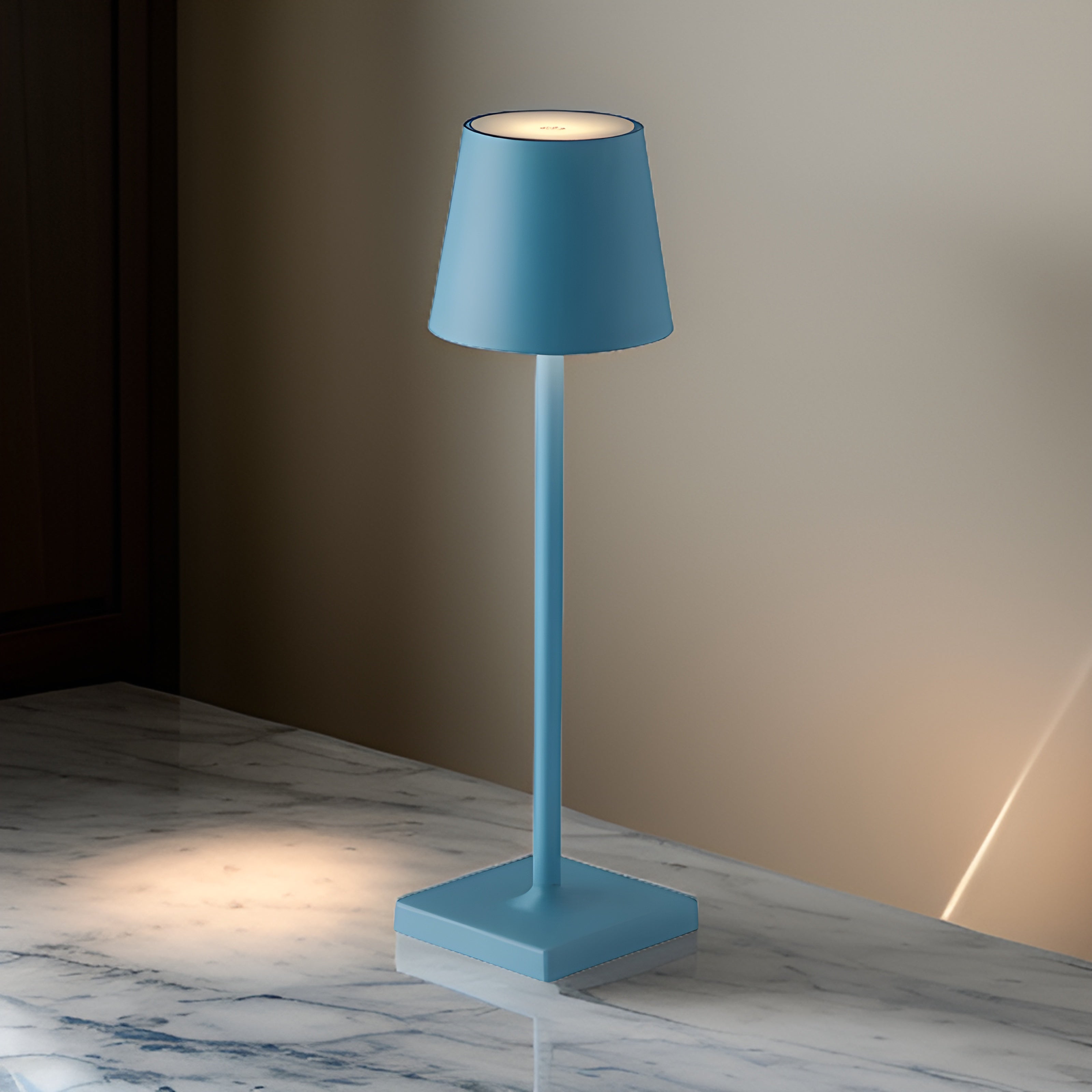 Cordless LED Table Lamp with Long Battery Life – Versatile Bedside Lamp for Home and Office Use