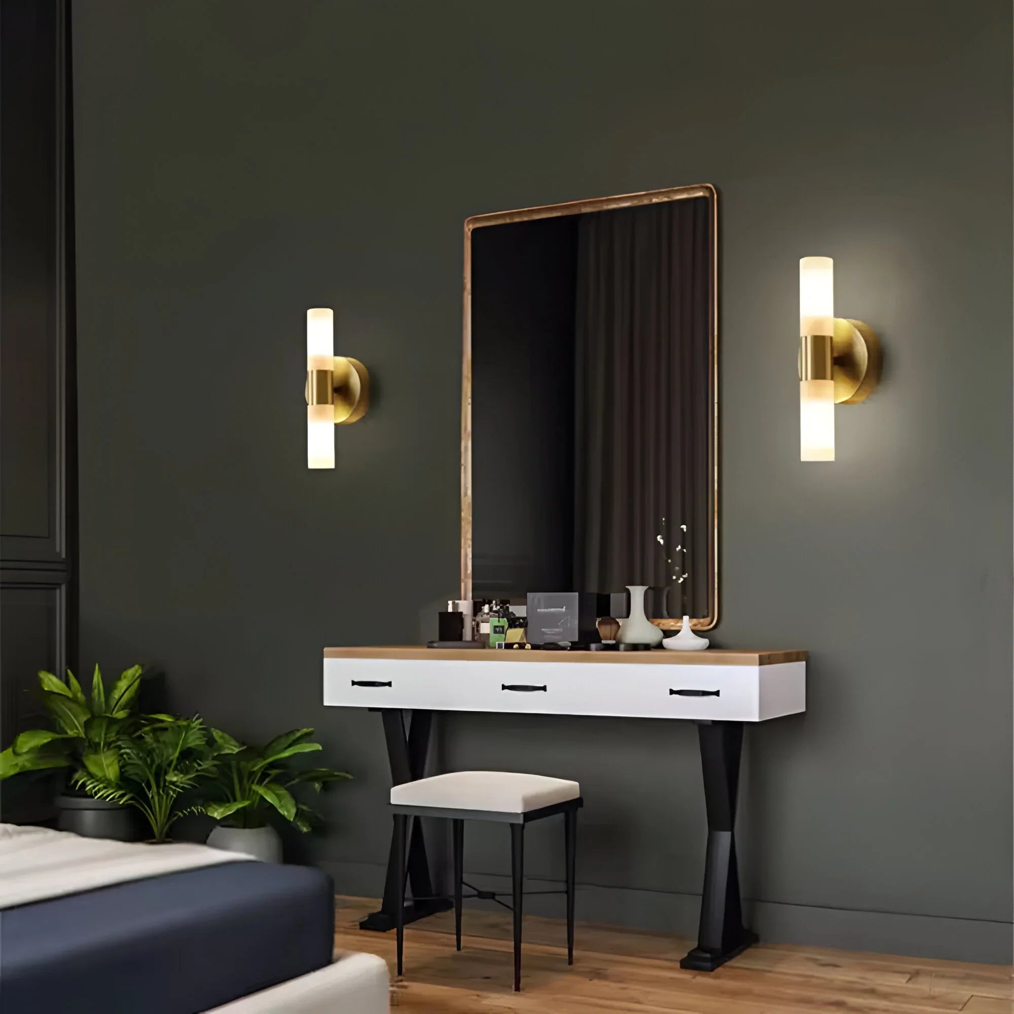 Cylindrical LED Wall Light with Three Size Options