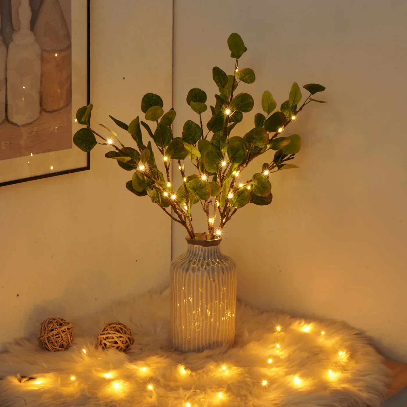 Decorative LED Vase Branches