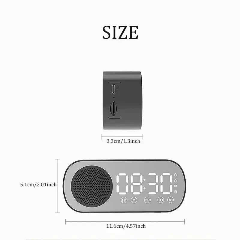Digital Led-Lit Alarm Clock