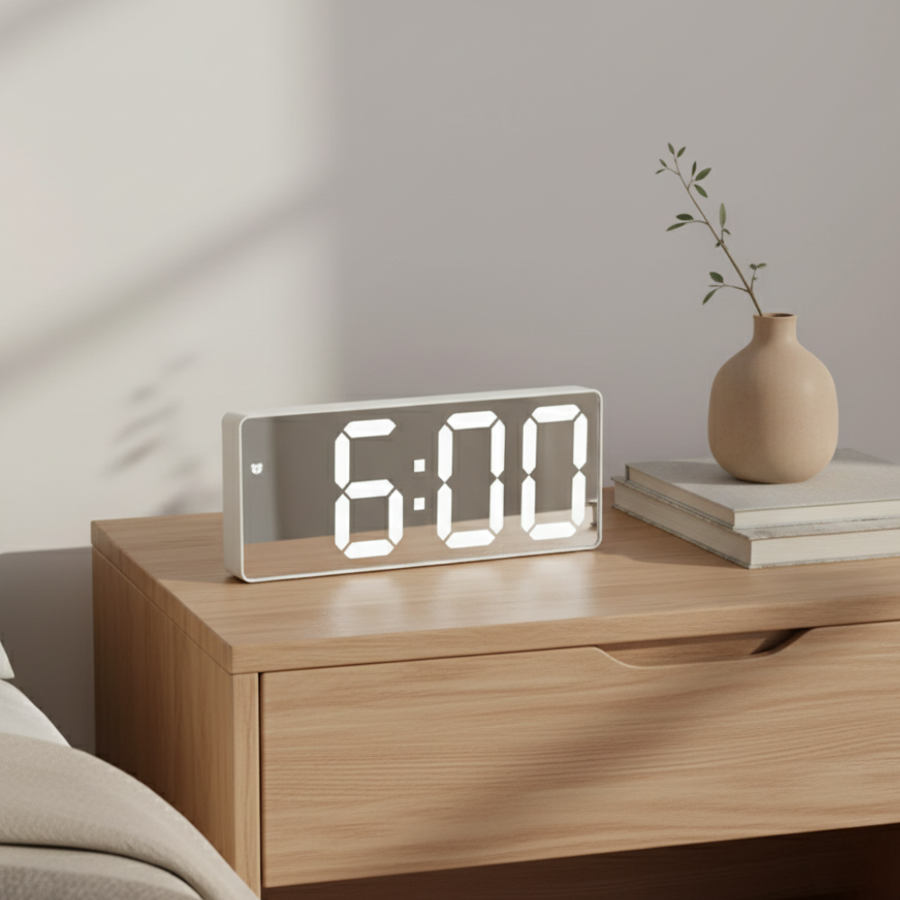 Digital LED Alarm Clock