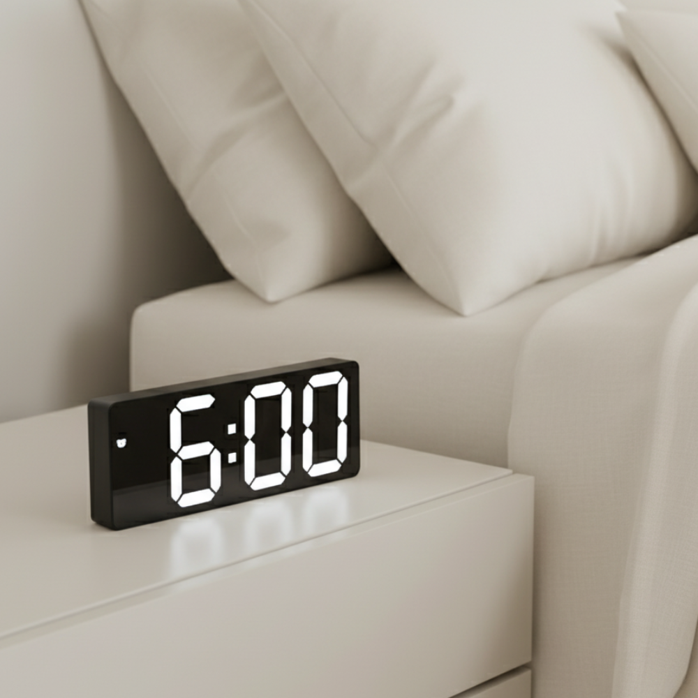 Digital LED Alarm Clock