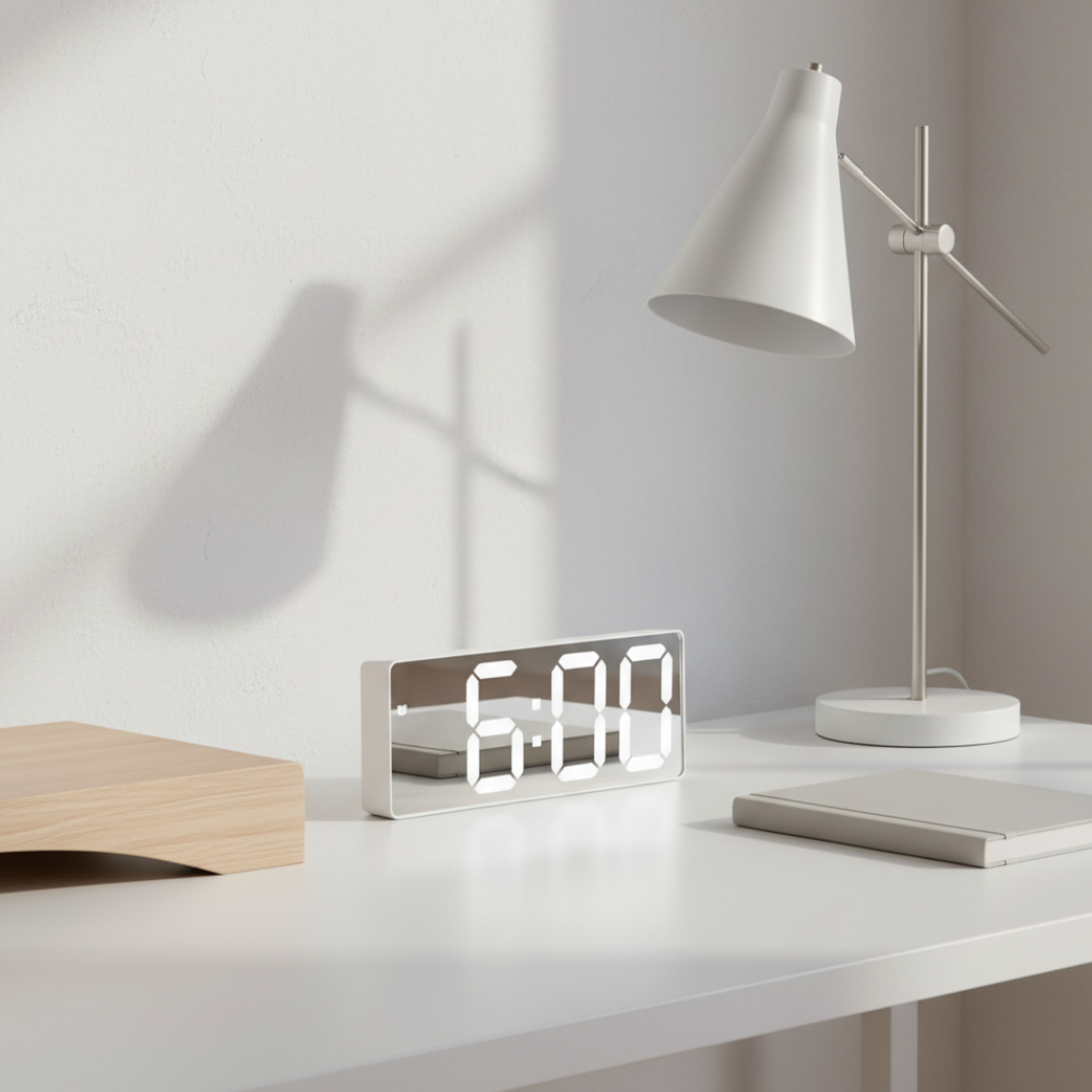 Digital LED Alarm Clock