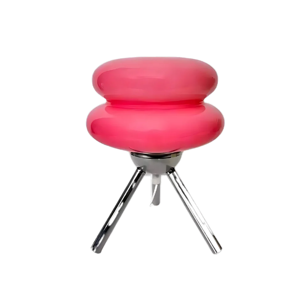 Double-Layer Shade with Modern Tripod Base