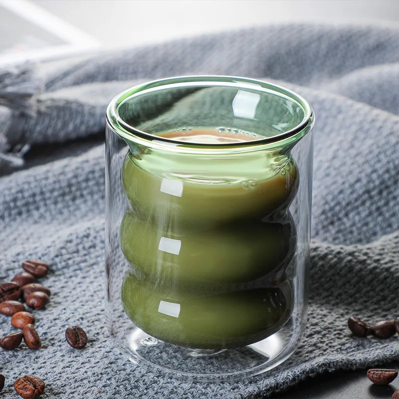 Eco-Friendly Glass Food Storage Container, 300ml Capacity - Heat and Cold Resistant, 7.5x9.5cm Glass Tupperware