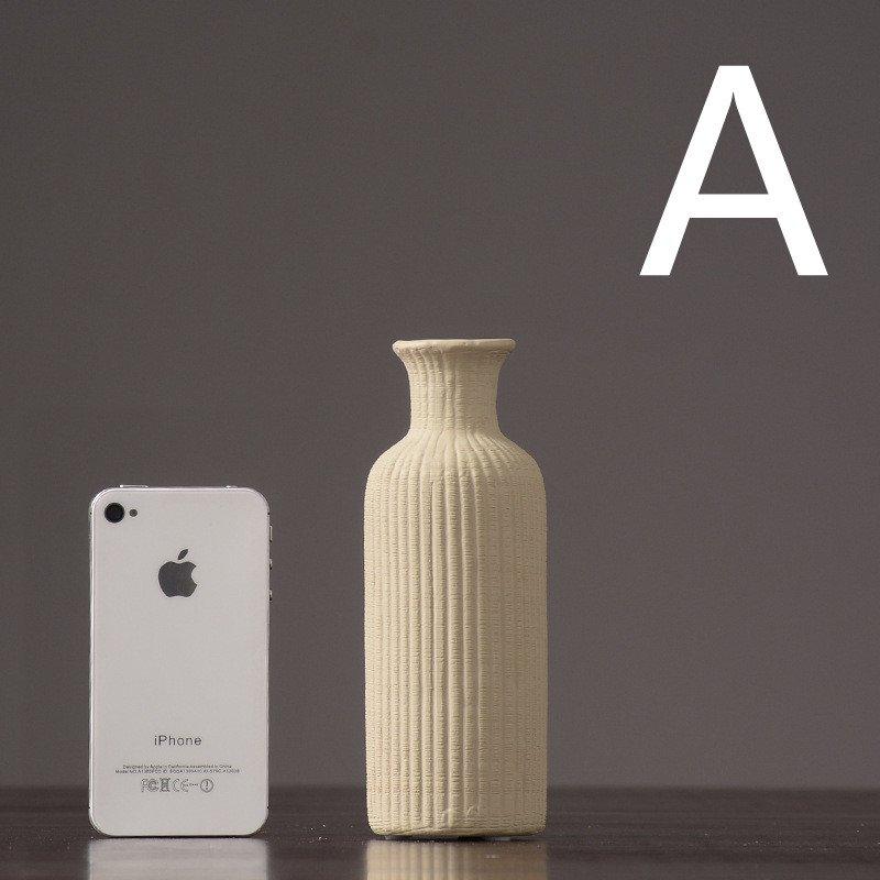 Floral Compact Decorative Vase