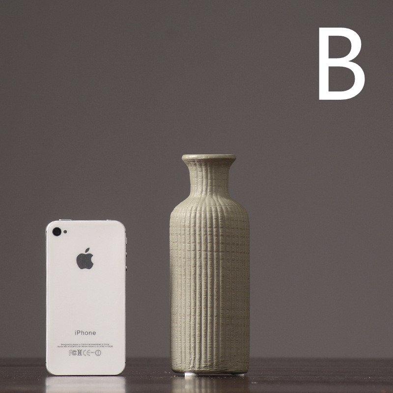 Floral Compact Decorative Vase