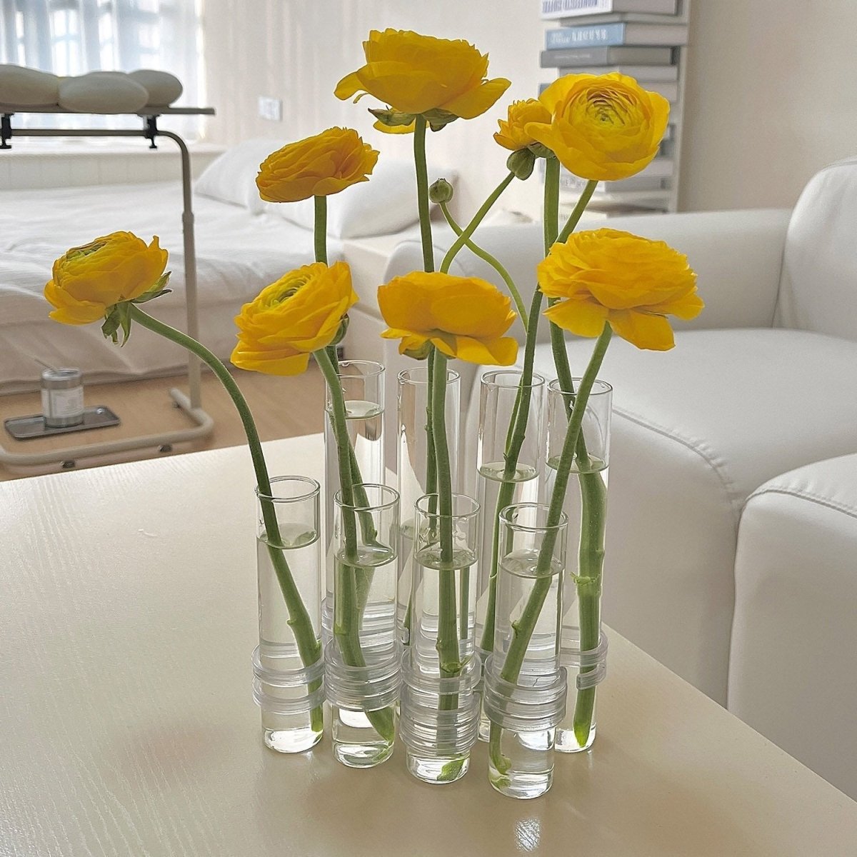 Floral Faux Vase