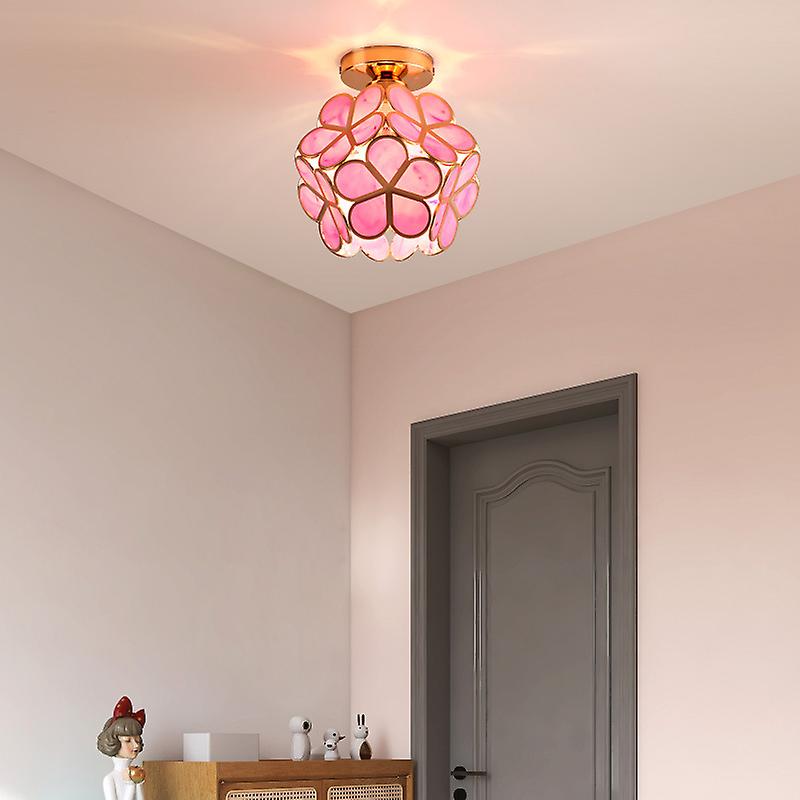 Flower-Shaped Ceiling Lamp for Living Room, Bedroom, and Hallway