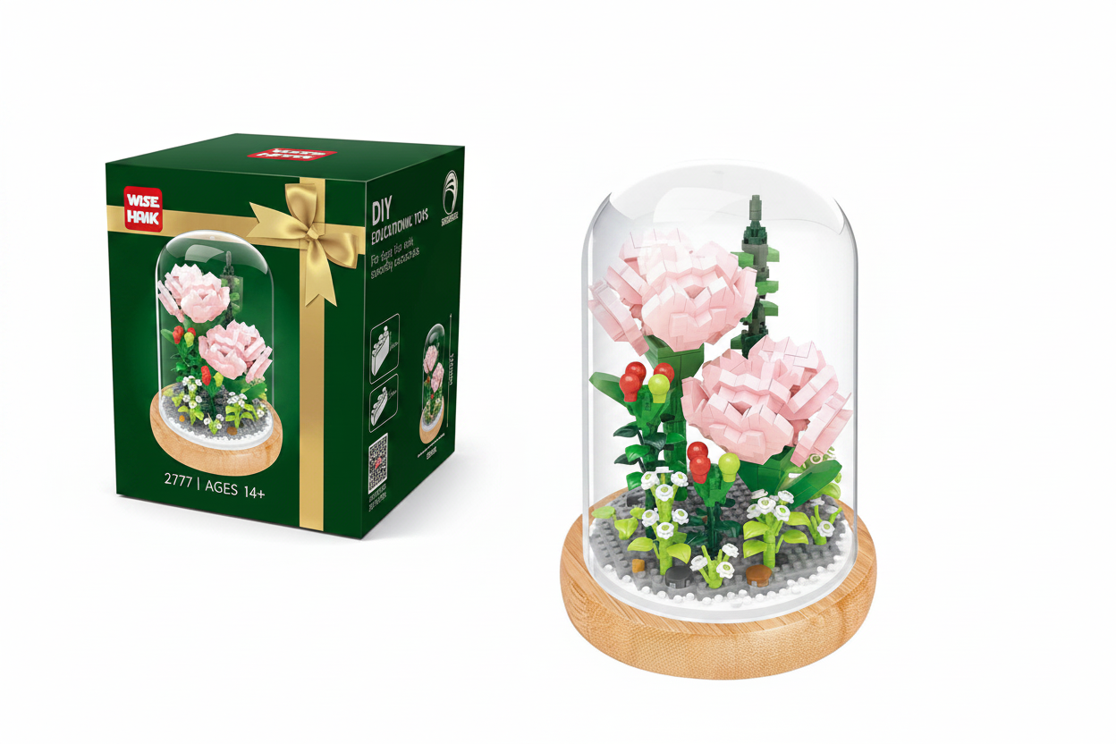 Flower Building Block Set