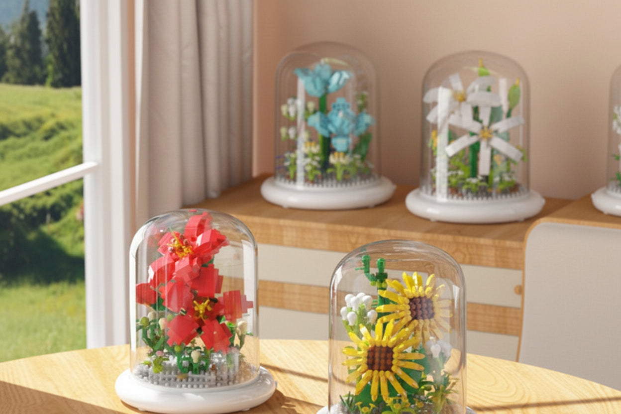 Flower Building Block Set