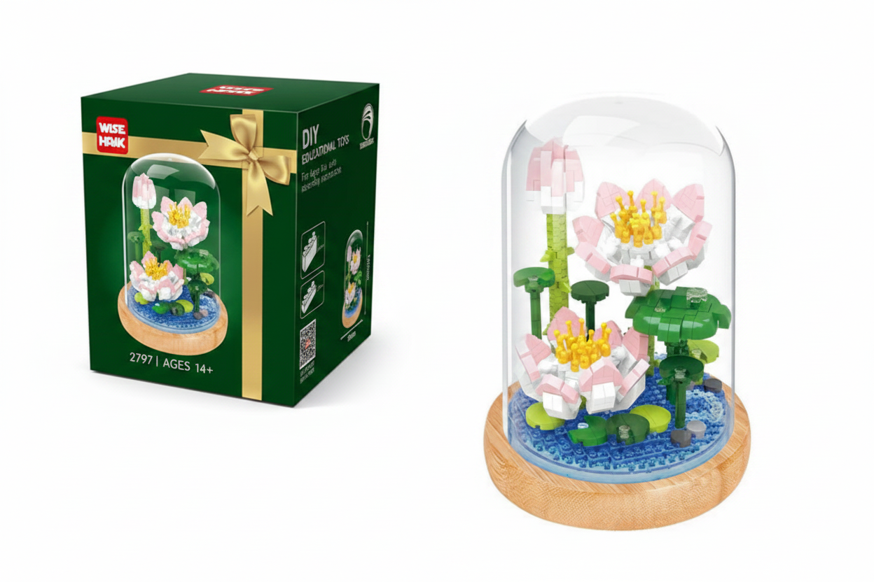 Flower Building Block Set