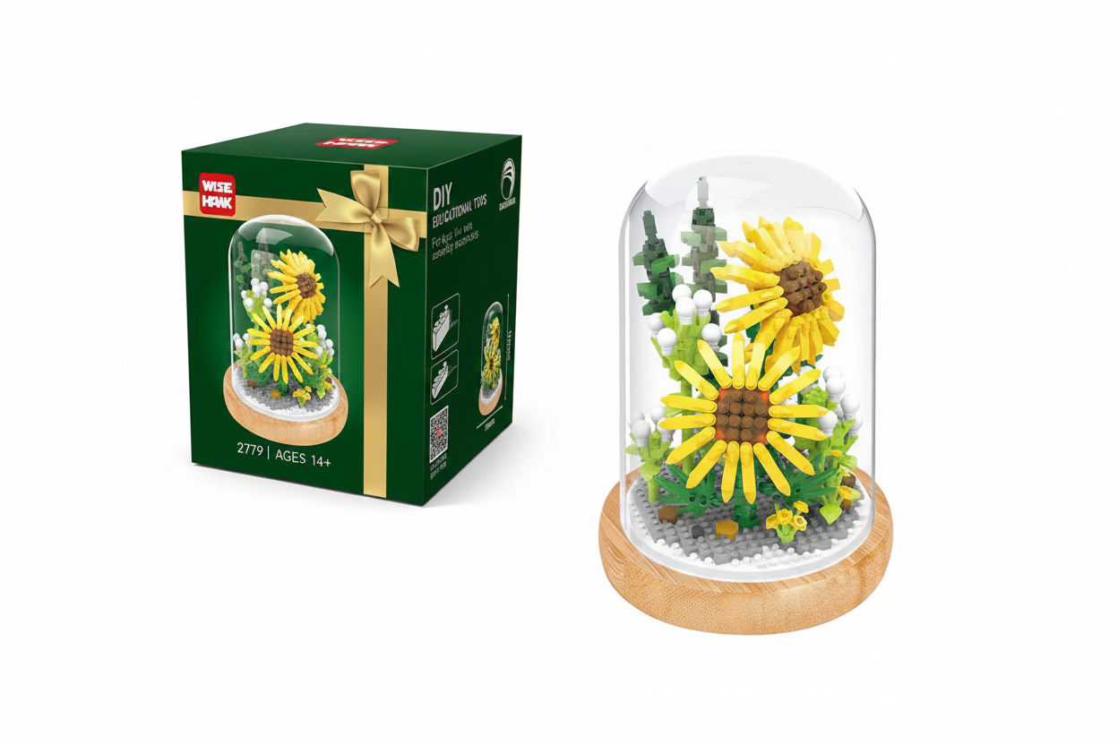 Flower Building Block Set