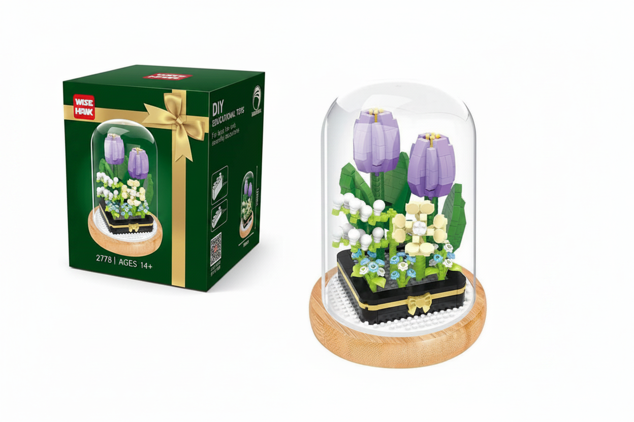 Flower Building Block Set