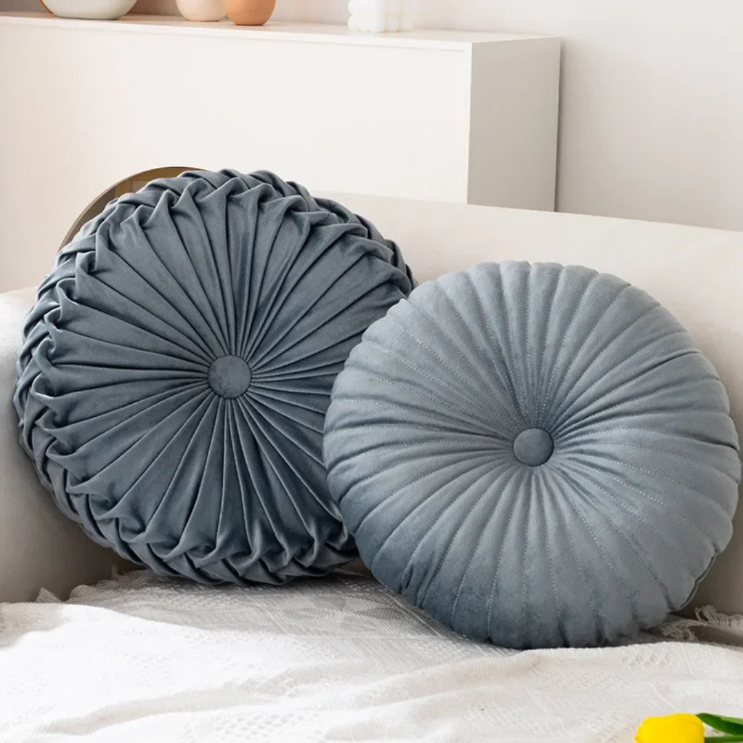 Fluffy Decorative Cushion Cover – Soft Polyester and Cotton Throw Pillow for Couch and Bed, Versatile Scatter Cushion for Comfort and Style