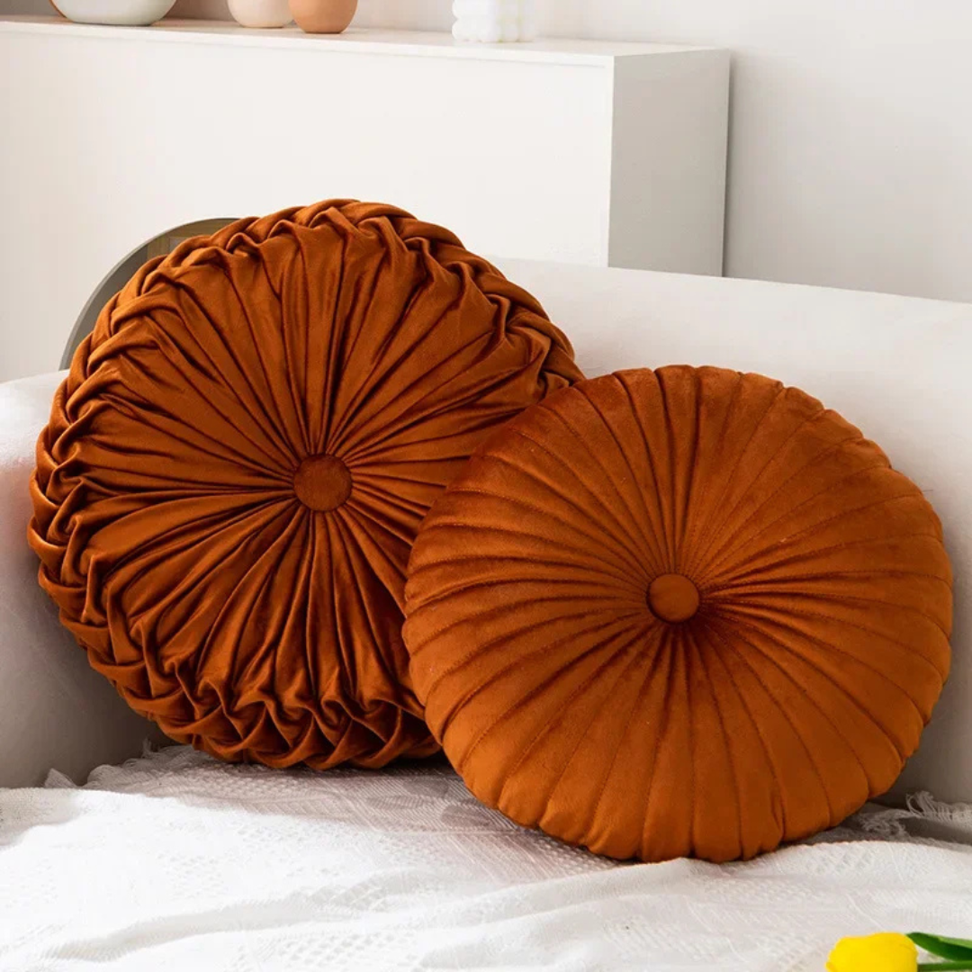 Fluffy Decorative Cushion Cover – Soft Polyester and Cotton Throw Pillow for Couch and Bed, Versatile Scatter Cushion for Comfort and Style