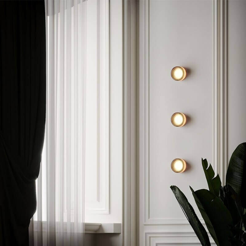 Fluted Dimmable LED Wall Light