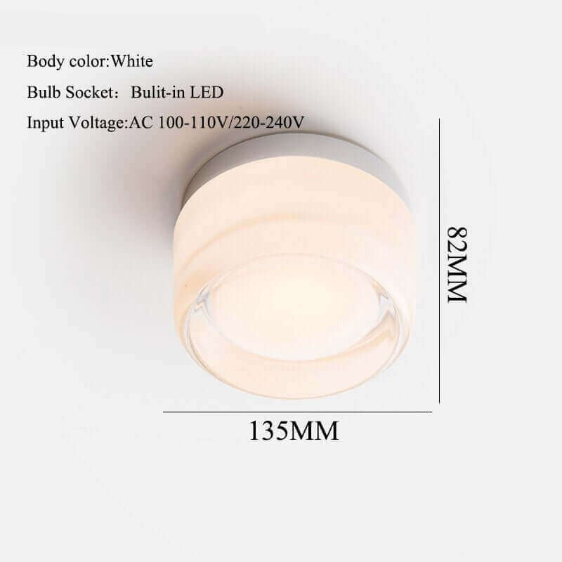 Fluted Dimmable LED Wall Light