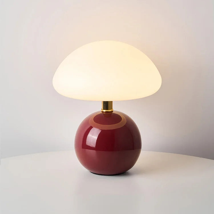 French Mushroom Table Lamp