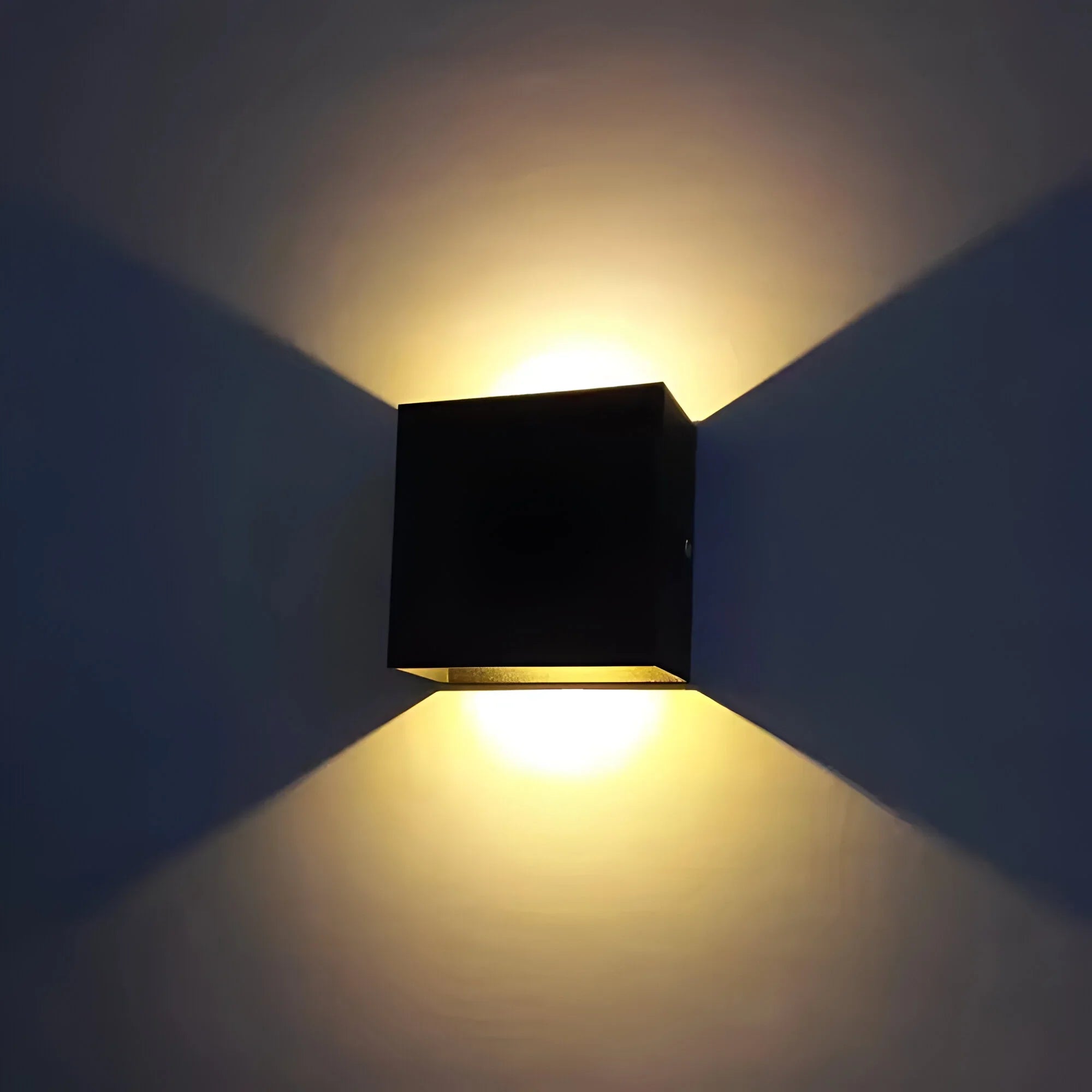 Geometric Adjustable LED Wall Light with Directional Head