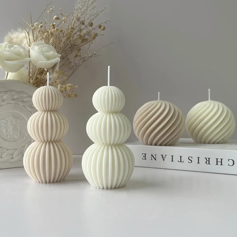 Geometric Ball Scented Candle