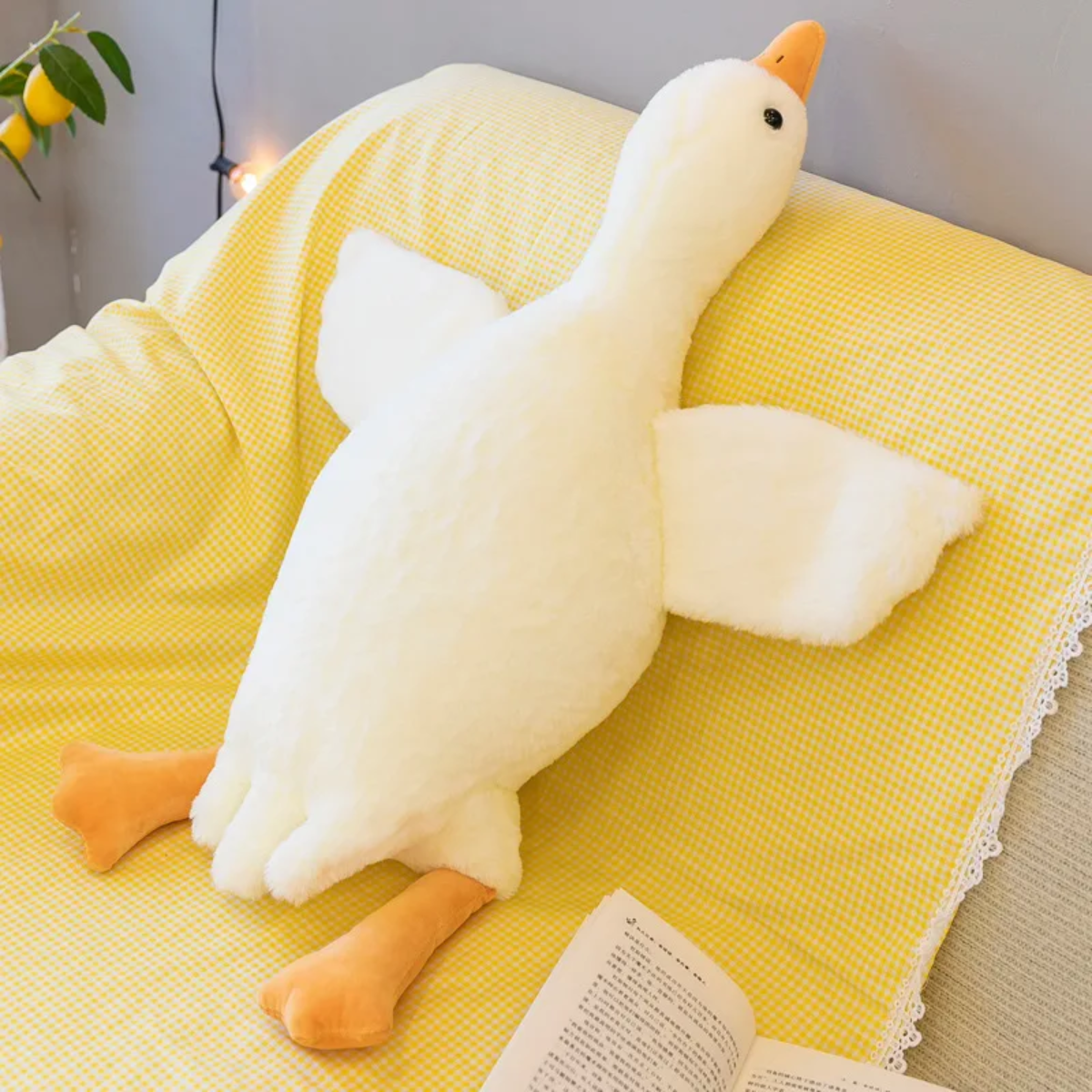 Goose Plush Cushion