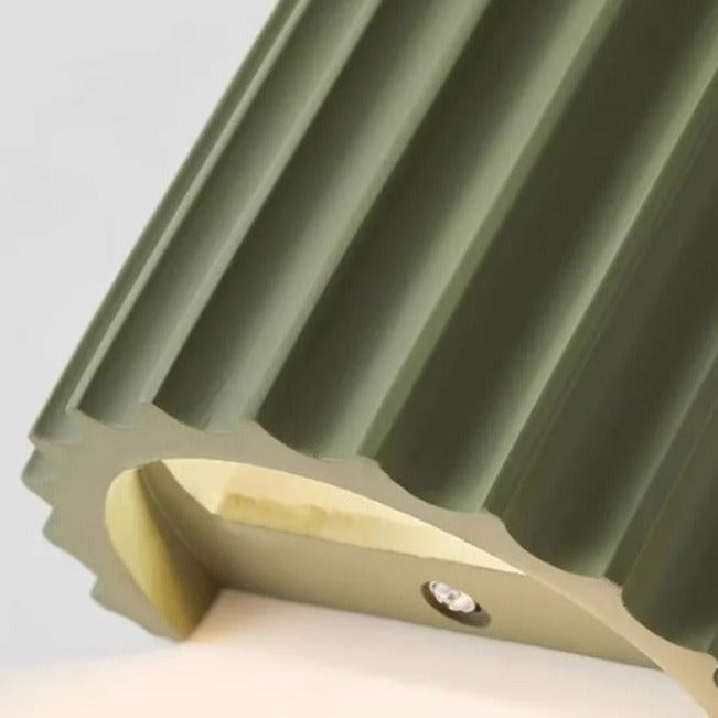 Grooved Up-Down LED Wall Light with Minimalist Design