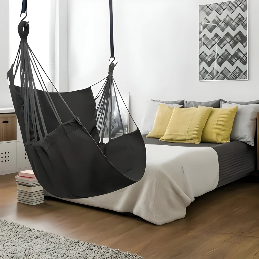 Hanging Rope Hammock Chair