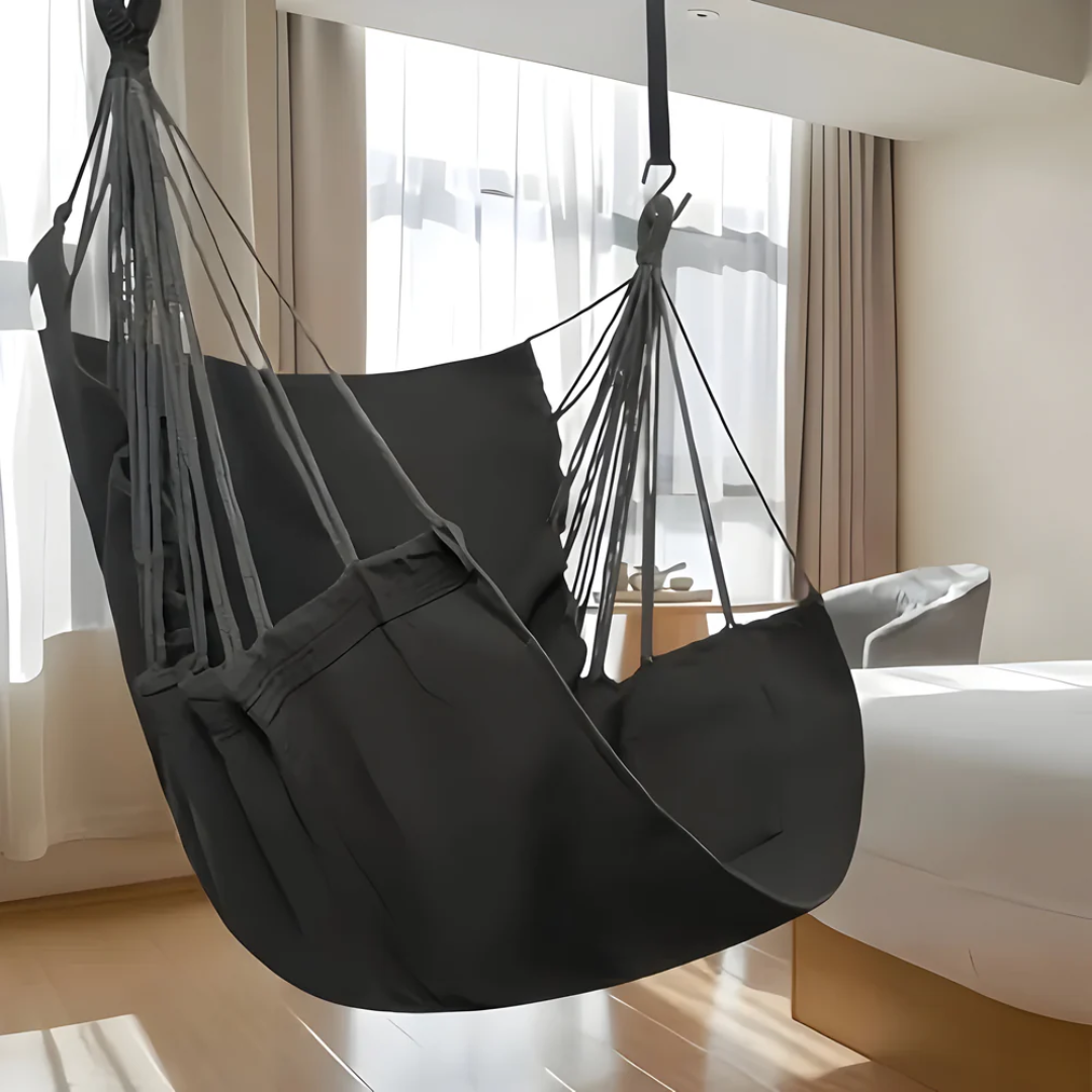 Hanging Rope Hammock Chair