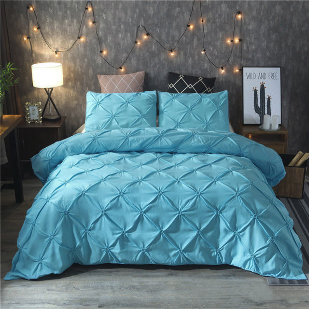 High-Quality Cotton Bedding Set – Soft Breathable Duvet Covers with Elegant Design for Ultimate Comfort