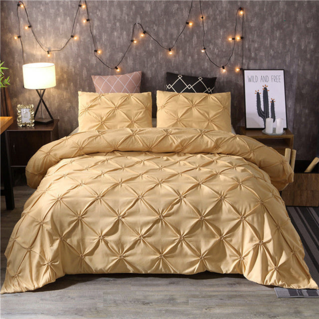 High-Quality Cotton Bedding Set – Soft Breathable Duvet Covers with Elegant Design for Ultimate Comfort