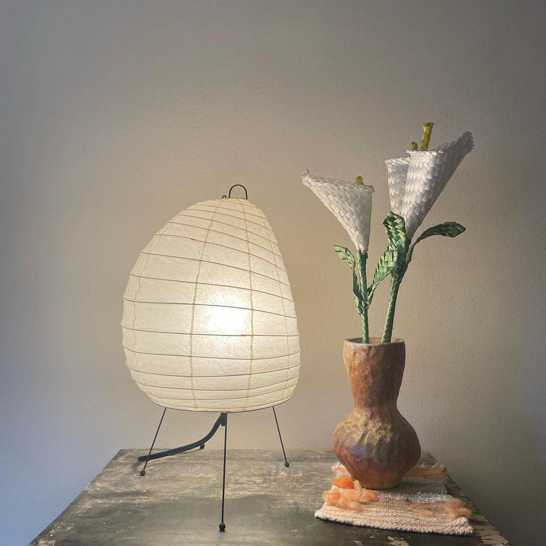 Japanese Washi Paper Table Lamp