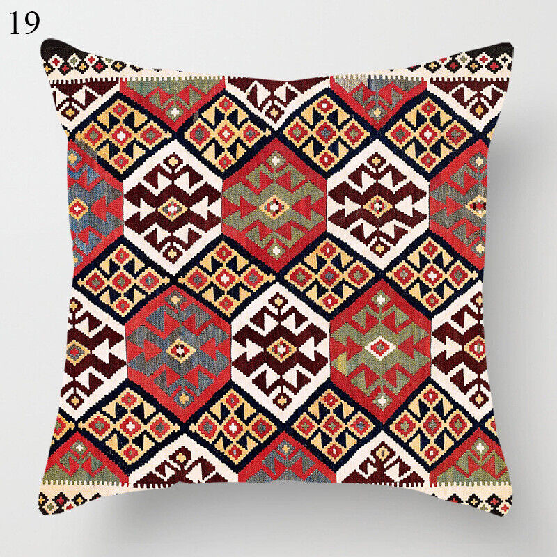 Linen Hypoallergenic Throw Pillow Cover