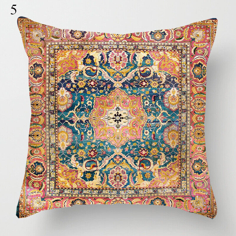 Linen Hypoallergenic Throw Pillow Cover