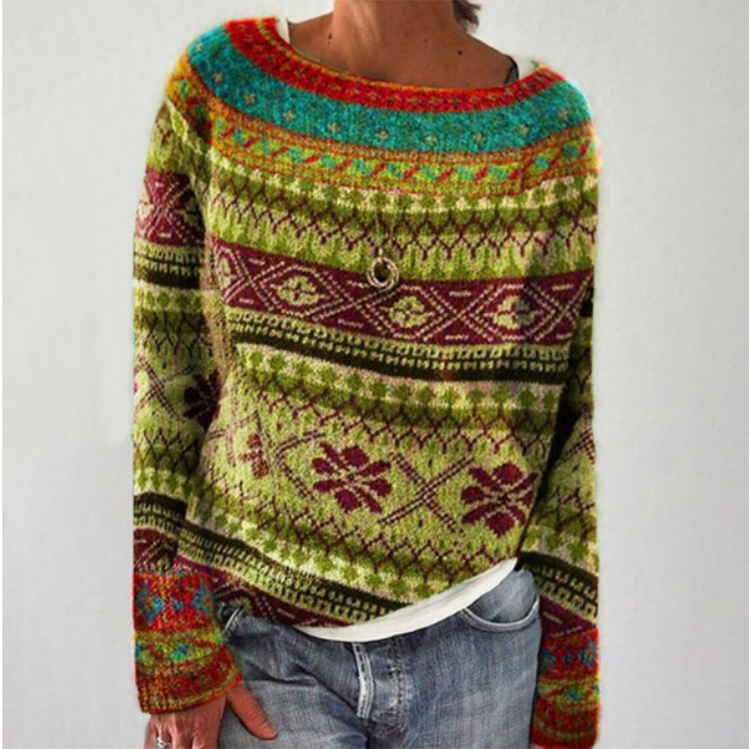 Women's Long Knitted Sweater – Soft Warm Comfortable Fit