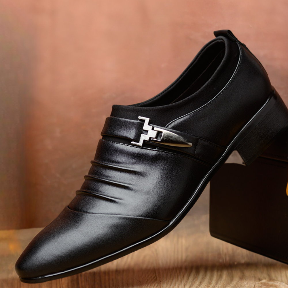 Men's Formal Slip-On Dress Shoes