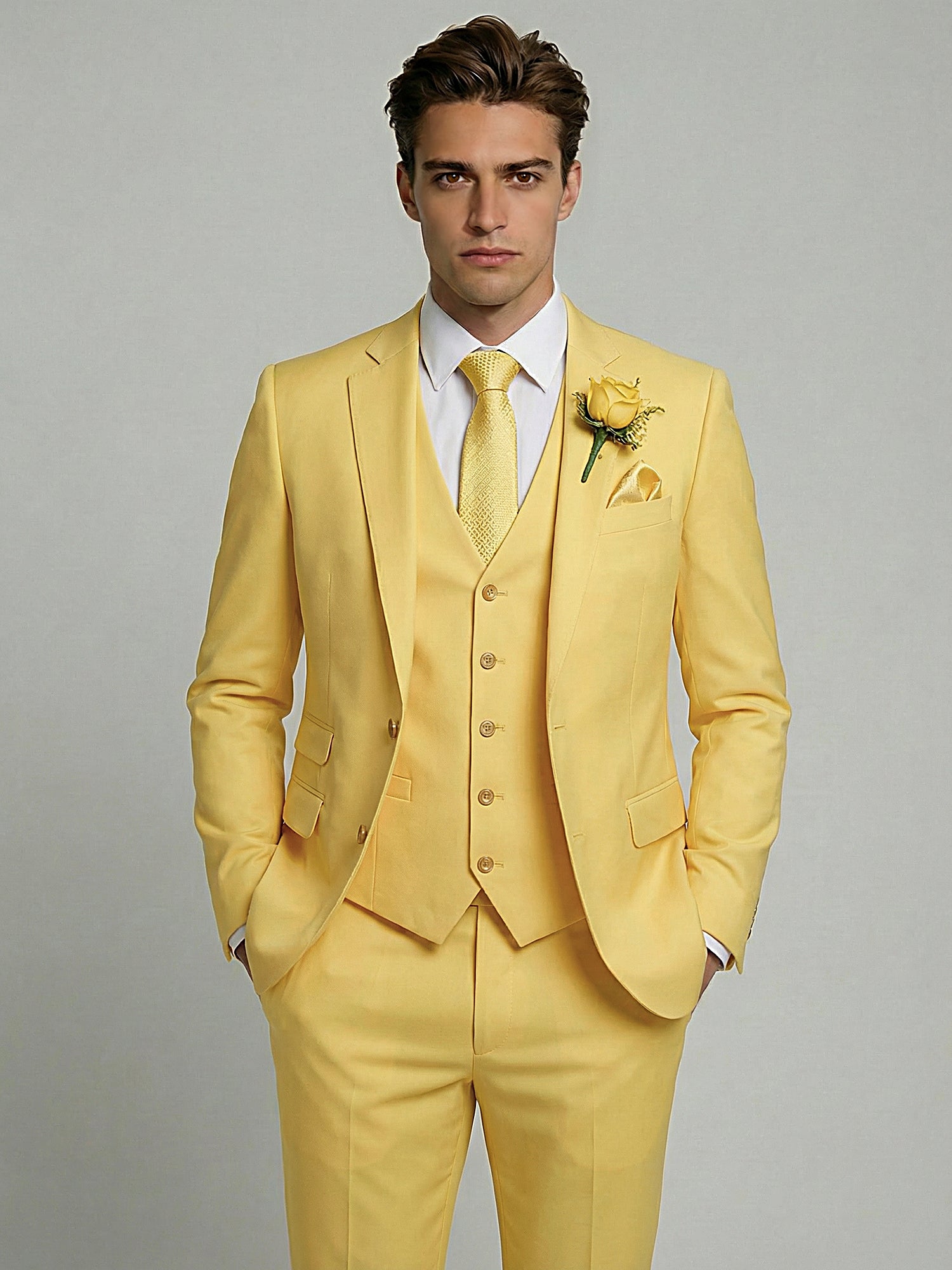 Men’s Formal Three-Piece Suit