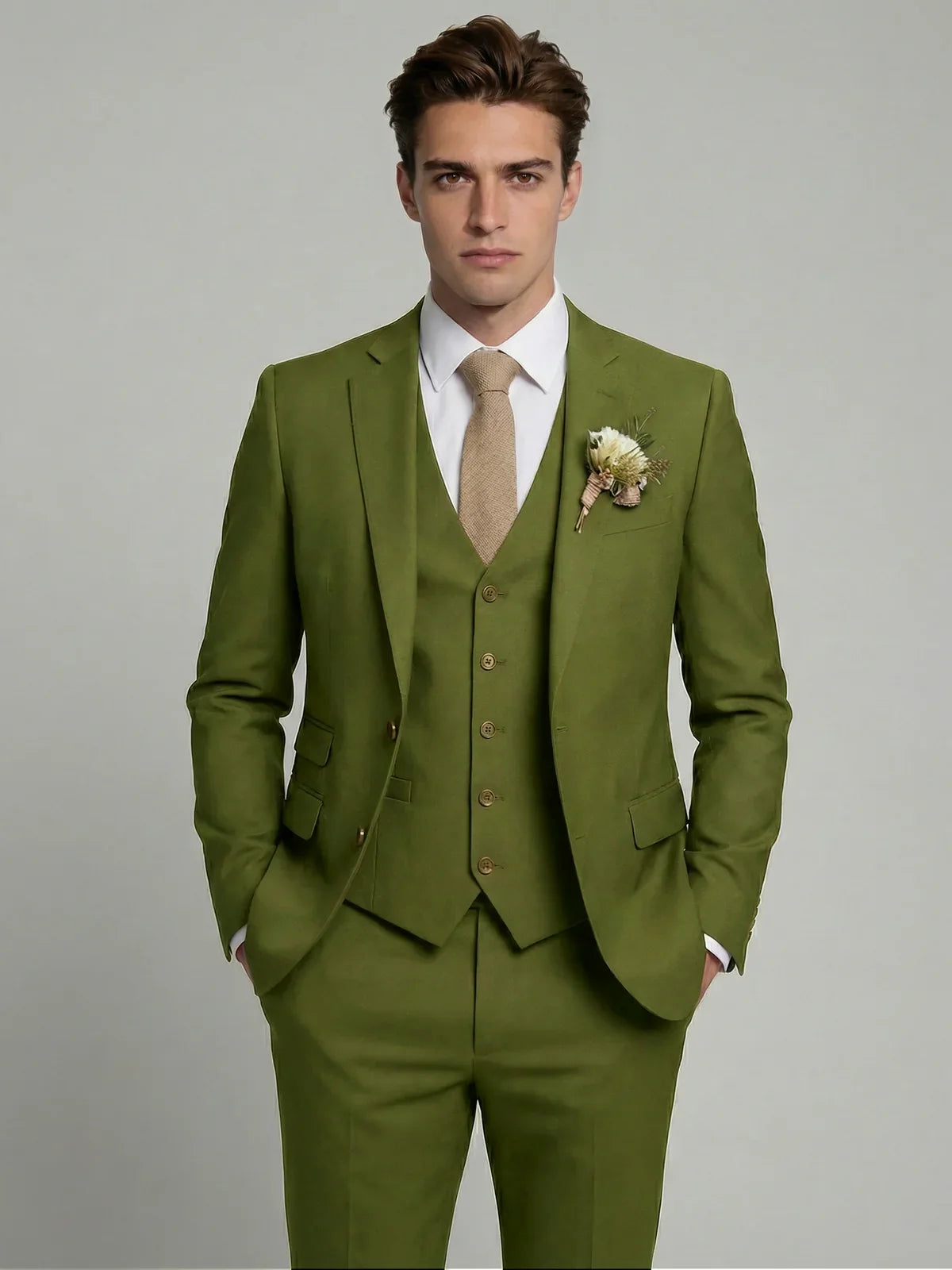 Men’s Formal Three-Piece Suit